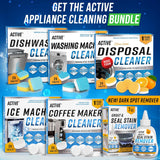 Garbage Disposal Cleaner Deodorizer Tablets - 24 Pack, New Powerful XL Foaming Tablet - Fresh Citrus Foam Sink Garburator Disposer Freshener, Natural Kitchen Drain Cleaning Care - 1 Year Supply - Rayz Mart