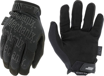 Mechanix Wear Original Tactical Glove - High Performance Anti-Slip Grip Safety Gloves - Impact Resistant & Touchscreen Capable - Medium - Covert Black