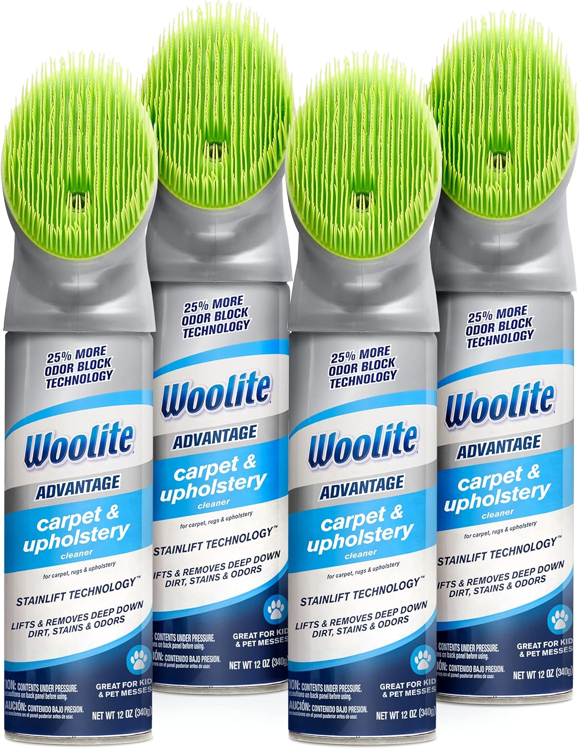 Bissell Woolite Advantage Carpet & Upholstery Cleaner 4 Pack, 3325
