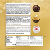 Ferrero Rocher 48 Count Gift Set, 4.6 oz, Hazelnut Milk, Dark Chocolate, and Coconut