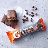 Gatorade whey protein recover bars, chocolate chip, 2.8 ounce, pack of 12, 20g protein, 42g carbs