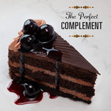 peninsula premium cocktail cherries deep burgundy-red silky smooth rich syrup gourmet american grown made 10.5 ounce