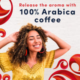 Gevalia House Blend Medium Roast 100% Arabica Ground Coffee, keto and low carb friendly, 20 oz bag