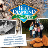 blue diamond lightly salted almonds, 16 oz resealable bag, low sodium snack nuts