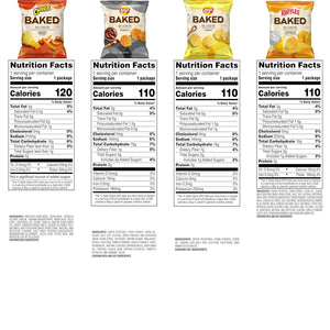 frito-lay baked variety pack, 21 snack bags, 0.875 ounce each, gluten-free and low-fat options