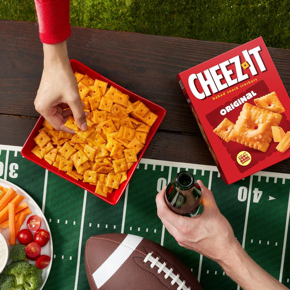 Cheez-It Variety Pack, Baked Snack Crackers, Lunch Snacks, 42 Packs