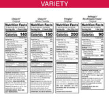 Kellogg's Cheez-It, Pringles & Rice Krispies Treats Snacks Mega Variety Pack, 30.1oz Box, 30 Count, Assorted Flavors