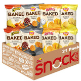 frito-lay baked variety pack, 21 snack bags, 0.875 ounce each, gluten-free and low-fat options