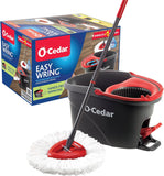 O-Cedar Microfiber Spin Mop, Bucket Floor Cleaning System - Rayz Mart